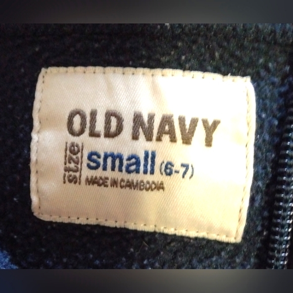 Old Navy Fleece Pullover size S (6-7) 14-003 - Picture 3 of 4
